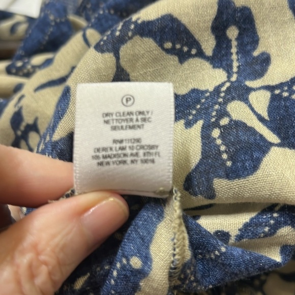 Derek Lam 10 Crosby Trapeze Blouse - Picture 6 of 6